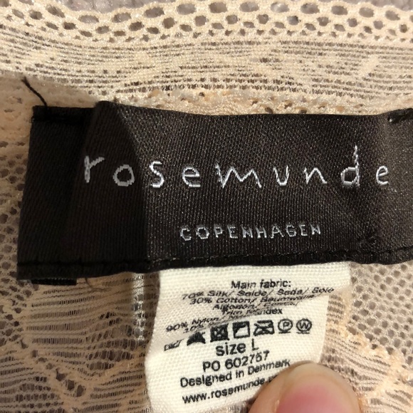 Rosemunde like new silk blend t shirt.Lace top.EUC - Picture 2 of 6